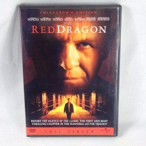 Red Dragon - 2002 - Anthony Hopkins - Rated R - DVD - Used